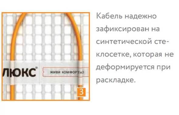 Нагревательный мат Теплолюкс Tropix МНН 240 Вт/1,5 кв.м