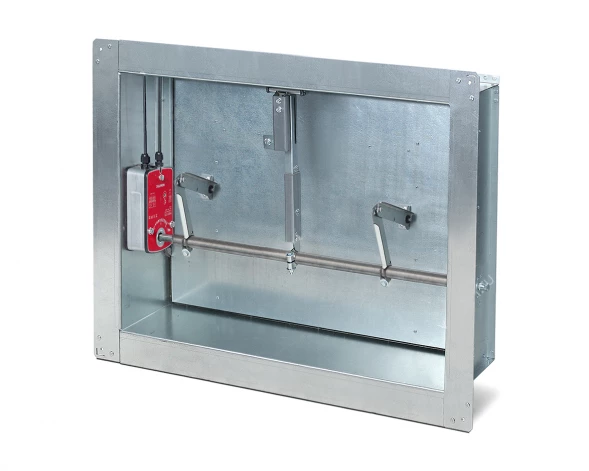 Клапан KD-120-800*800-F1-VN-MN220-04 дымоудаления