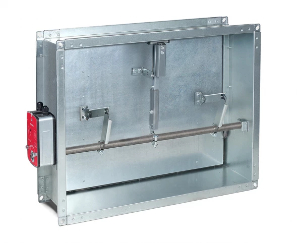 Клапан KD-120-500*500-F2-SN-MN220-04 дымоудаления